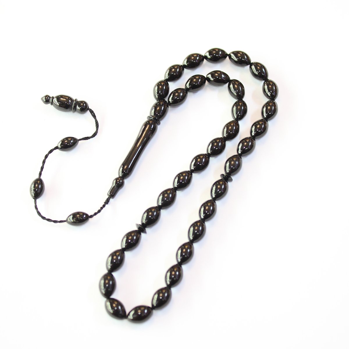 Sistem Püsküllü Oltu Taşı Arpa Kesim 7*10,5 (mm)