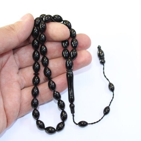 Sistem Püsküllü Oltu Taşı Arpa Kesim 7*10,5 (mm)