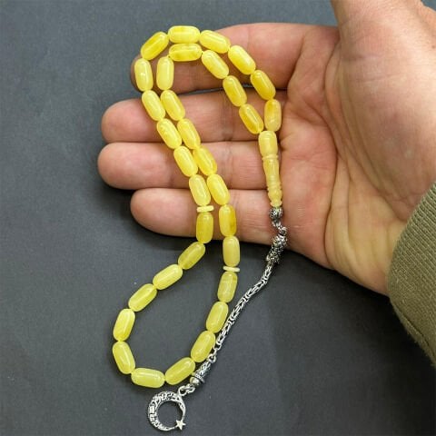 Kaliningrad Damla Kehribar Kapsül Tespih 6*11,5 (mm)