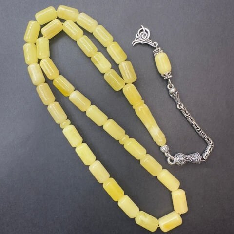 Kaliningrad Damla Kehribar Kapsül Tespih 7*12 (mm)