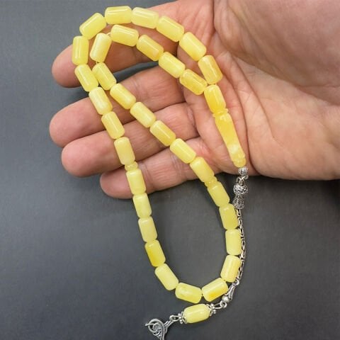 Kaliningrad Damla Kehribar Kapsül Tespih 7*12 (mm)