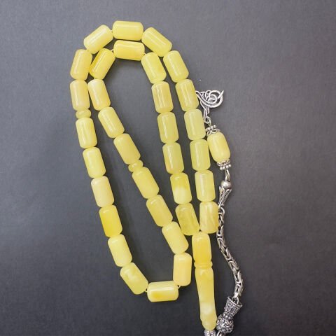 Kaliningrad Damla Kehribar Kapsül Tespih 7*12 (mm)