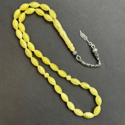 Kaliningrad Damla Kehribar Beyzi Tespih 5*9,5 (mm)