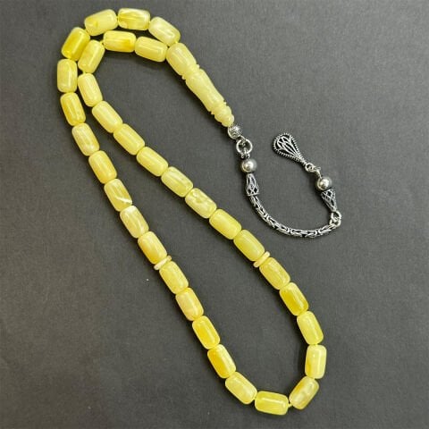 Kaliningrad Damla Kehribar Kapsül Tespih 6*9 (mm)