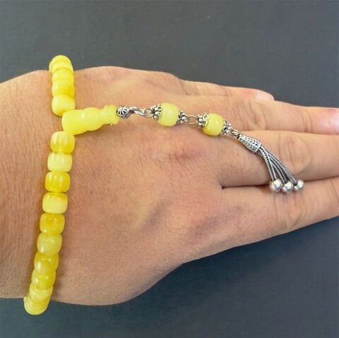 Kaliningrad Damla Kehribar Kapsül Tespih 7,7*6,5 (mm)