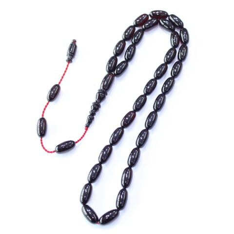 Sistemli Konyak Kaliningrad Damla Kehribar Tespih 7*14 (mm)