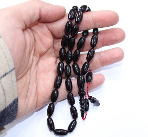 Sistemli Konyak Kaliningrad Damla Kehribar Tespih 7*14 (mm)