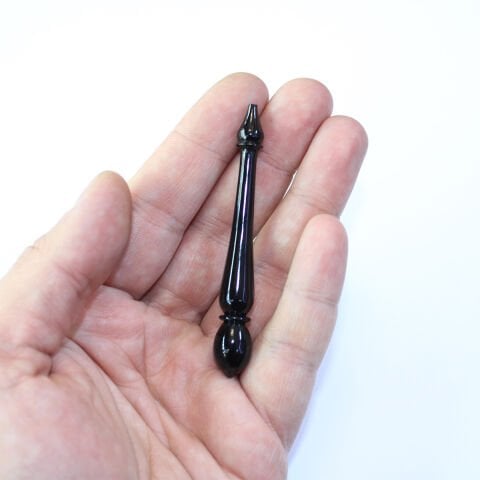 Usta İşçilikli Oltu Taşı Tespih 10*14 (mm)