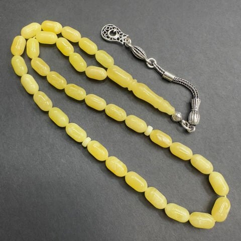 Kaliningrad Damla Kehribar Kapsül Tespih 5*9 (mm)-1