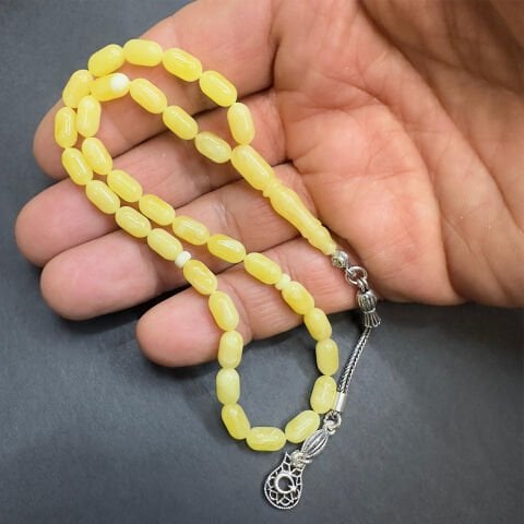 Kaliningrad Damla Kehribar Kapsül Tespih 5*9 (mm)-1