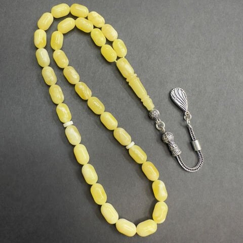 Kaliningrad Damla Kehribar Kapsül Tespih 5.5*9 (mm)-1