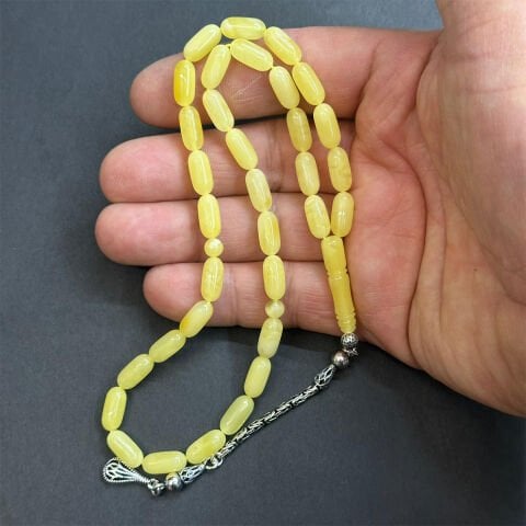 Kaliningrad Damla Kehribar Kapsül Tespih 5*11 (mm)