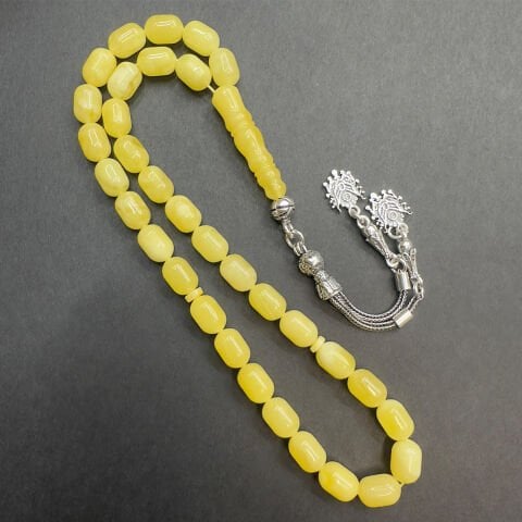 Kaliningrad Damla Kehribar Kapsül Tespih 6,5*9,5 (mm)-1