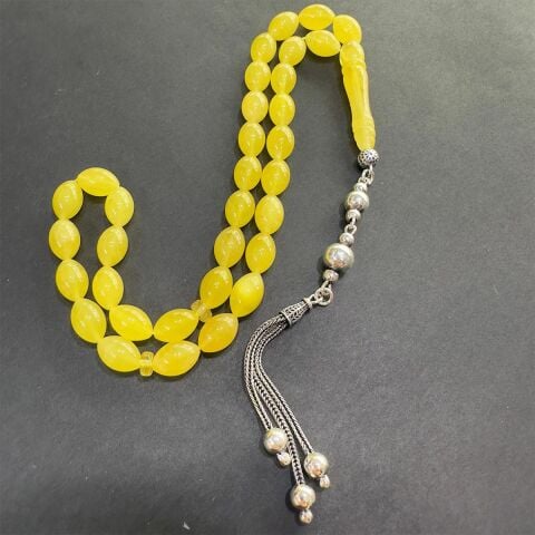 Kaliningrad Damla Kehribar Beyzi Tespih 7*10.5 (mm)