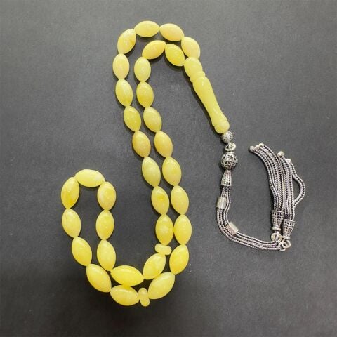 Kaliningrad Damla Kehribar Beyzi Tespih 6,5*11 (mm)