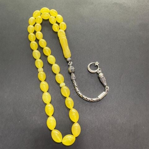 Kaliningrad Damla Kehribar Beyzi Tespih 7.5*11 (mm)