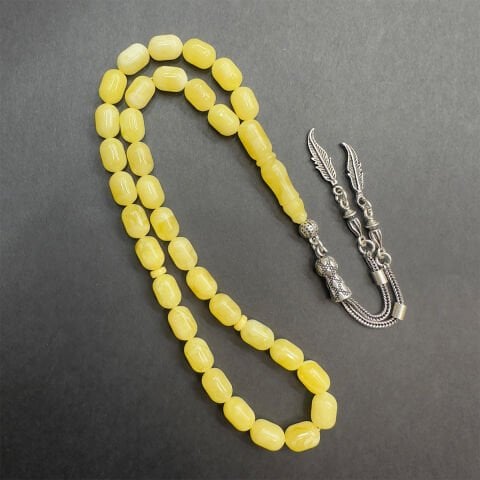 Kaliningrad Damla Kehribar Kapsül Tespih 6,5*9,5 (mm)-5