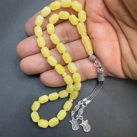 Kaliningrad Damla Kehribar Kapsül Tespih 6,5*9,5 (mm)-6