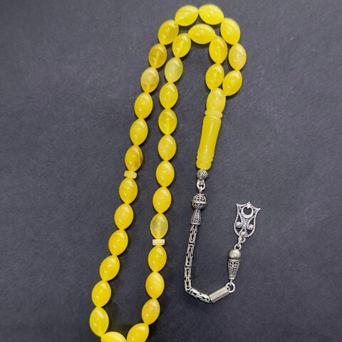 Kaliningrad Damla Kehribar Beyzi Tespih 7.5:11 (mm)