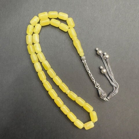 Kaliningrad Damla Kehribar Kapsül Tespih 6*9 (mm)