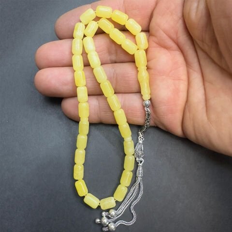 Kaliningrad Damla Kehribar Kapsül Tespih 6*9 (mm)