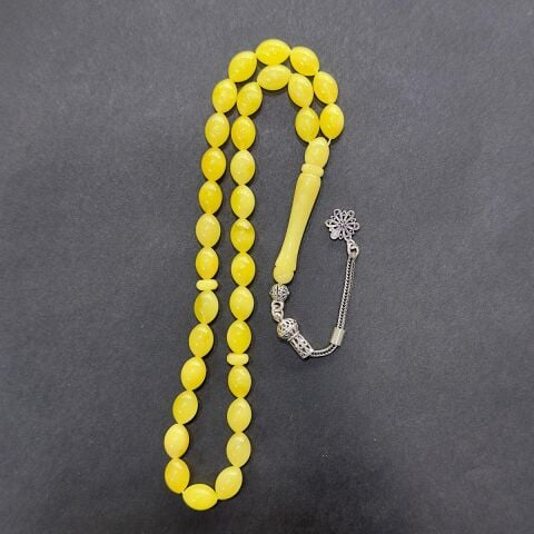 Kaliningrad Damla Kehribar Beyzi Tespih 6,5*9,5 (mm)-2