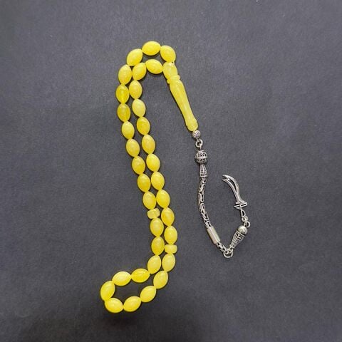 Kaliningrad Damla Kehribar Beyzi Tespih 6.5*9.5 (mm)-1