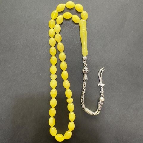 Kaliningrad Damla Kehribar Beyzi Tespih 6.5*9.5 (mm)-1