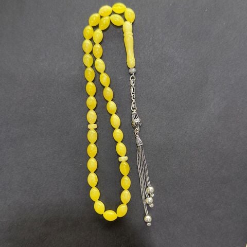 Kaliningrad Damla Kehribar Beyzi Tespih 6.5*9.5 (mm)-2