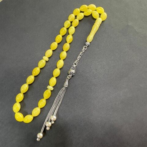 Kaliningrad Damla Kehribar Beyzi Tespih 6.5*9.5 (mm)-2