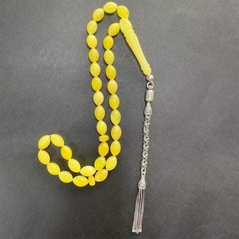 Kaliningrad Damla Kehribar Beyzi Tespih 6.5*9.5 (mm)-3