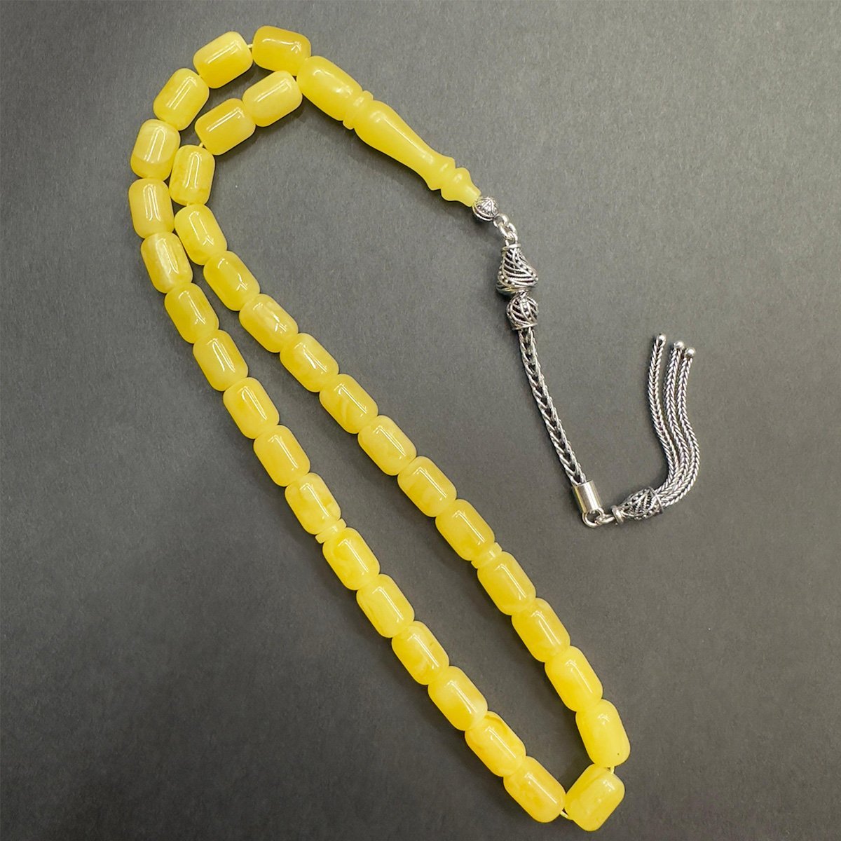 Kaliningrad Damla Kehribar Kapsül Tespih 7,5*10 (mm)