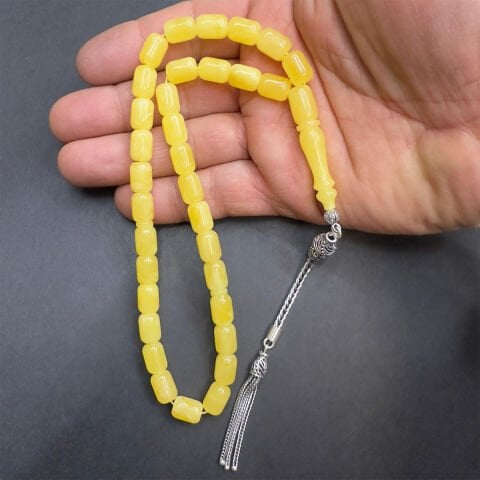 Kaliningrad Damla Kehribar Kapsül Tespih 7,5*10 (mm)