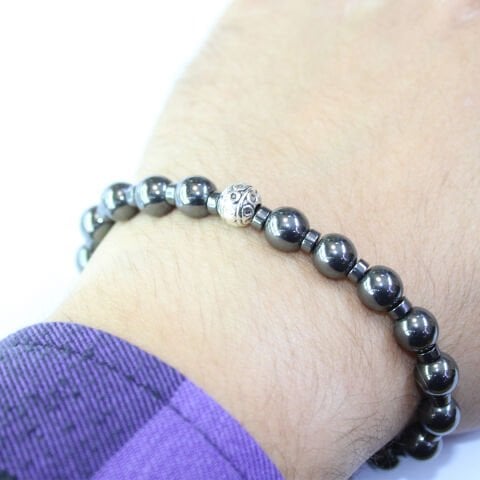 Hematit Doğal Taş Bileklik