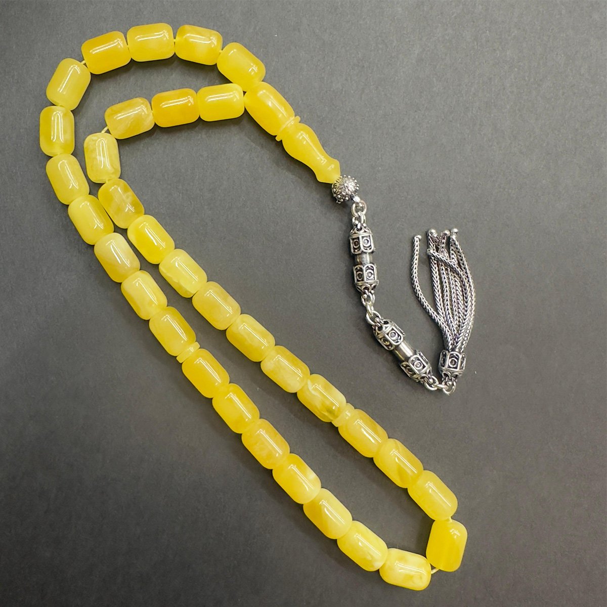 Kaliningrad Damla Kehribar Kapsül Tespih 7,5*10 (mm)-2