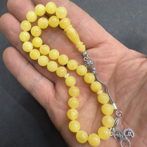 Kaliningrad Damla Kehribar Küre Tespih 8 (mm)