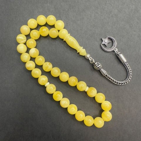 Kaliningrad Damla Kehribar Küre Tespih 8 (mm)-1