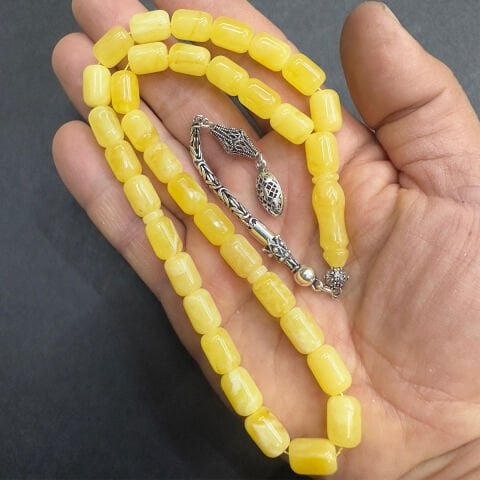 Kaliningrad Damla Kehribar Kapsül Tespih 8*11 (mm)