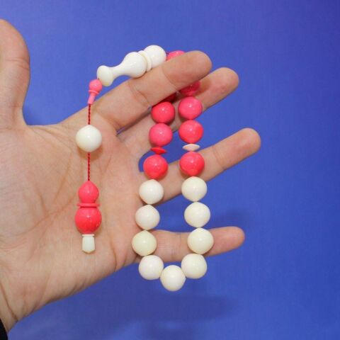 Usta İşçilikli Aramith Katalin 19'lu Maskot Tespih 14 (mm)