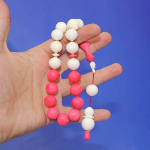 Usta İşçilikli Aramith Katalin 19'lu Maskot Tespih 14 (mm)