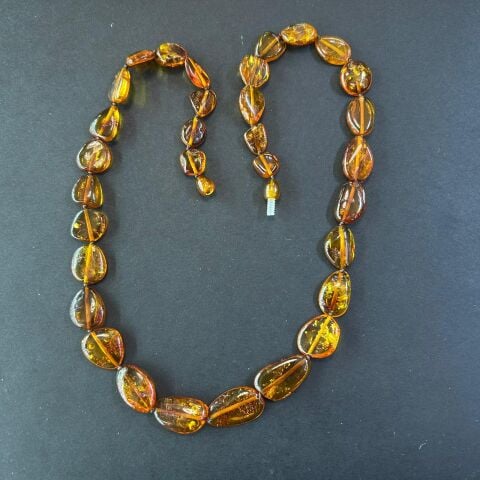 Konyak Kaliningrad Damla Kehribar Kolye 17 (gr)