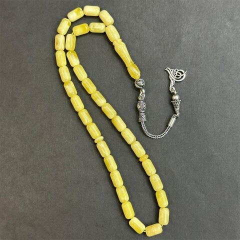 Kaliningrad Damla Kehribar Kapsül Tespih 5,5*9 (mm)