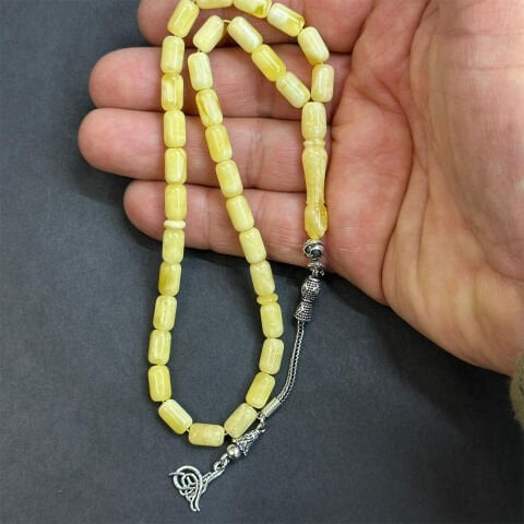 Kaliningrad Damla Kehribar Kapsül Tespih 5,5*9 (mm)