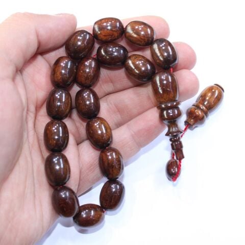 Yerli Atölye İşçiliği Maskot Yılan Ağacı Tespih 12,5*16 (mm)