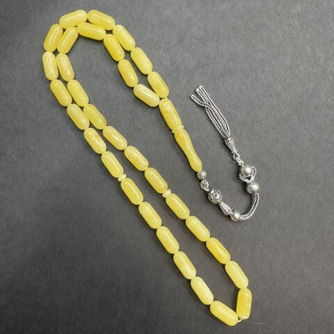 Kaliningrad Damla Kehribar Kapsül Tespih 6*13,5 (mm)