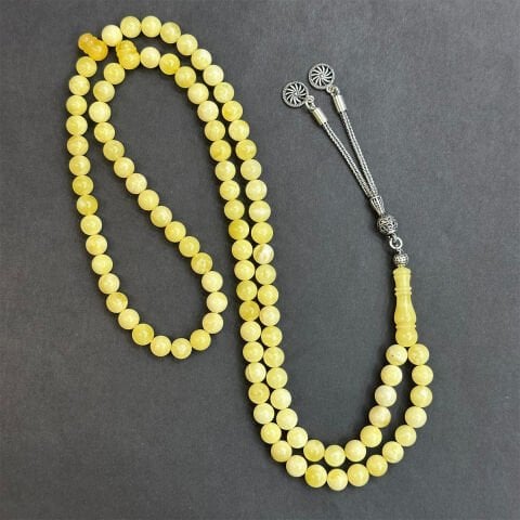 99 luk Kaliningrad Damla Kehribar Tespih 6,5 (mm)-1