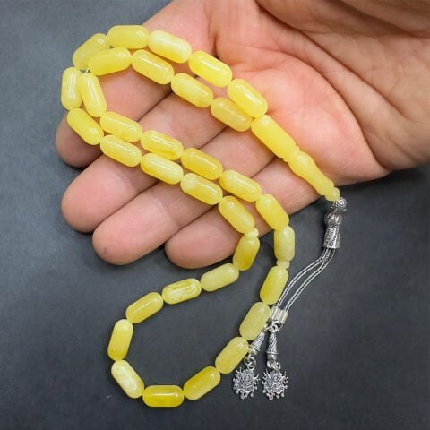 Kaliningrad Damla Kehribar Kapsül Tespih 6,5*13,5 (mm)-2