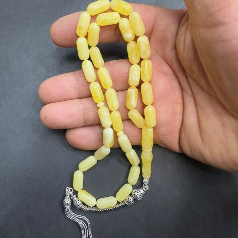 Kaliningrad Damla Kehribar Kapsül Tespih 6,5*13,5 (mm)-3