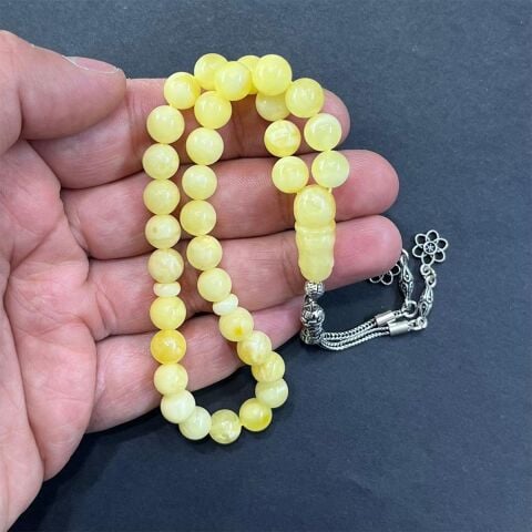 Kaliningrad Damla Kehribar Küre Tespih 8 (mm)