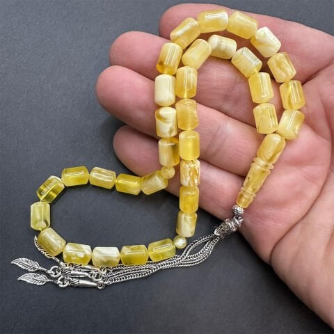 N.N Kaliningrad Damla Kehribar Tespih 7*10,5 (mm)